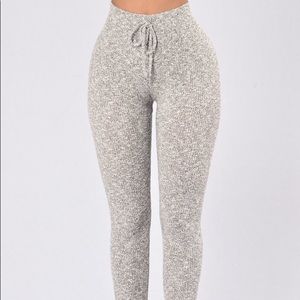 Fashion Nova Wanderlust Leggings - Grey